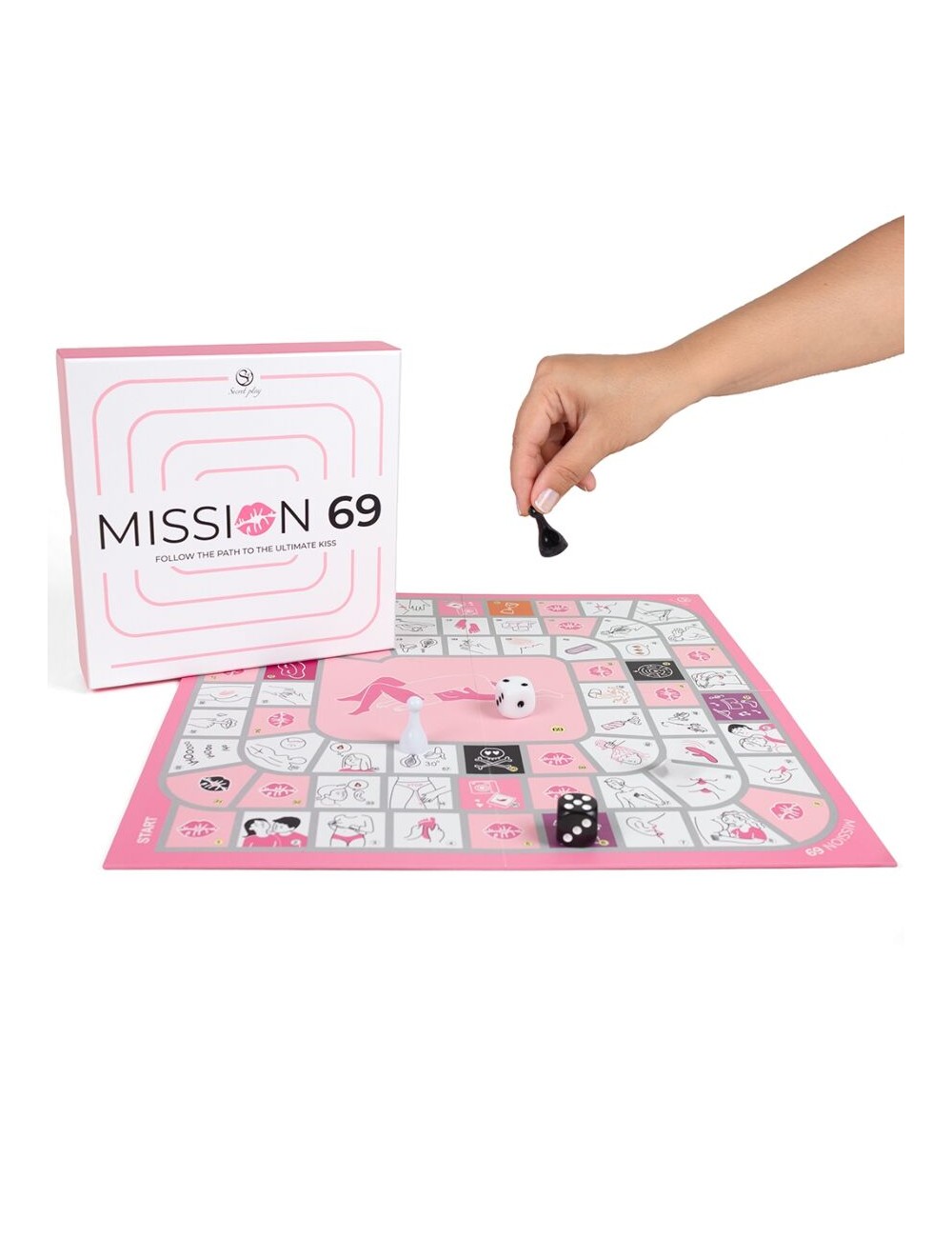 SECRET PLAY - JEU DE SOCIÉTÉ POUR COUPLES "MISSION 69"