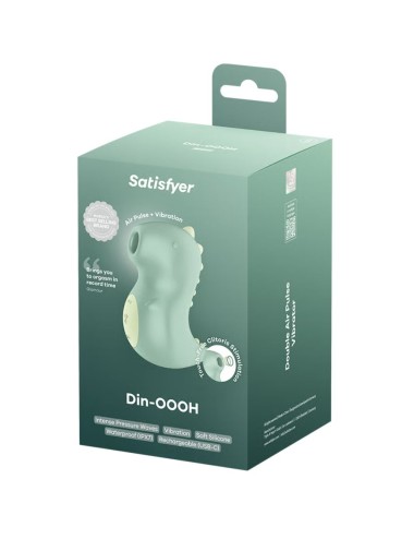 SATISFYER - DIN-OOOH VIBRADOR & ESTIMULADOR AIR PULSE