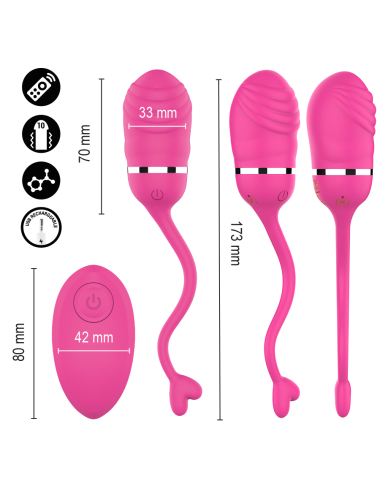 INTENSE - SOOKIE ŒUF VIBRANT ROSE À TÉLÉCOMMANDE