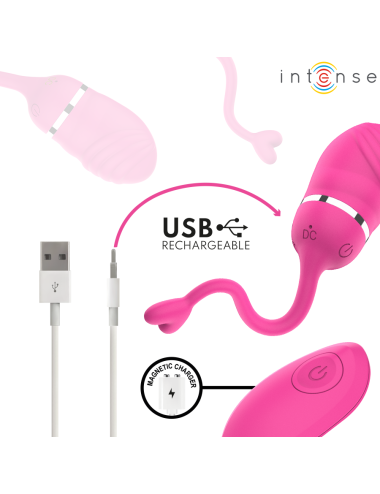INTENSE - SOOKIE ŒUF VIBRANT ROSE À TÉLÉCOMMANDE