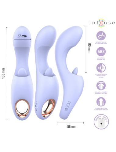 INTENSE - ANYA STIMULATEUR DE VIBRATIONS ET DE MOUVEMENTS MULTIFONCTIONNEL