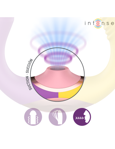 INTENSE - WILLOW STIMULATEUR À SUCCION ET VIBRATION 3 EN 1