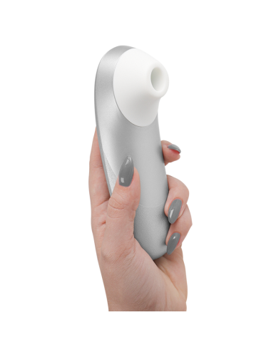 WOMANIZER - STIMULATEUR CLITORIAL VIBRANT PRO GRIS ARGENTÉ