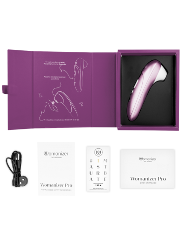 WOMANIZER - STIMULATEUR CLITORIAL PRO VIBRANT LILAS