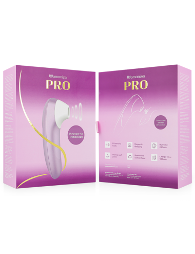 WOMANIZER - STIMULATEUR CLITORIAL PRO VIBRANT LILAS