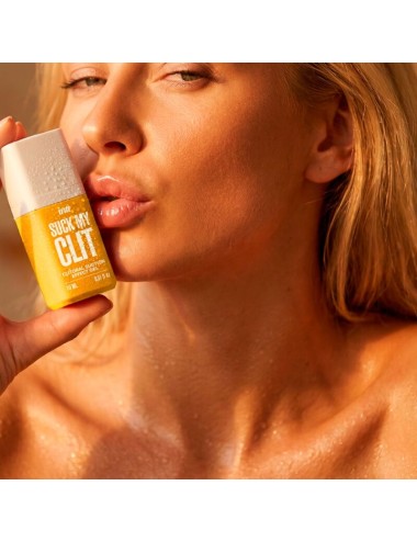 INTT - SUCK MY CLIT GEL EFFET SUCCION PARFUM MANGUE TROPICALE, 15 ML