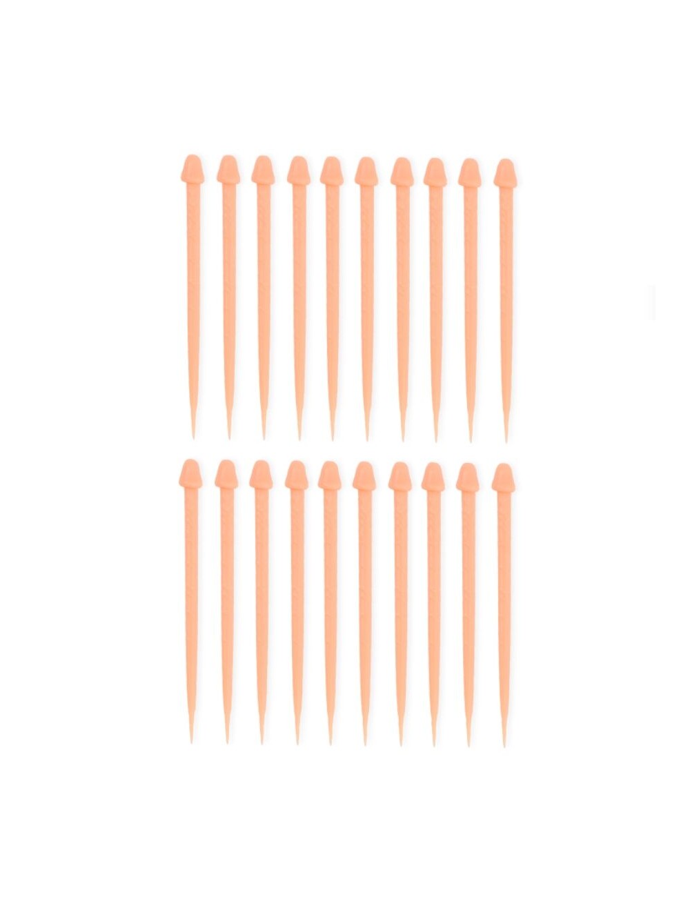 DIABLO PICANTE - BÂTONNETS PÉNIS ARAIGNÉES POUR VIANDE 20 UNITÉS