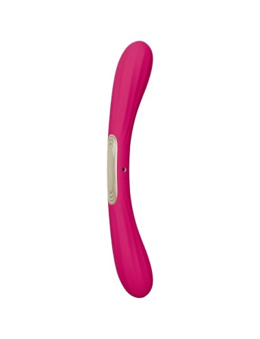 LELO - BOOMERANG VIBRATEUR À DOUBLE EXTRÉMITÉ CERISE