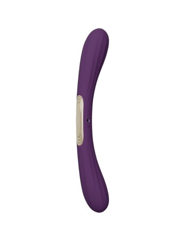 LELO - BOOMERANG VIBRATEUR À DOUBLE EXTRÉMITÉ VIOLET