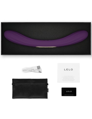 LELO - BOOMERANG VIBRATEUR À DOUBLE EXTRÉMITÉ VIOLET