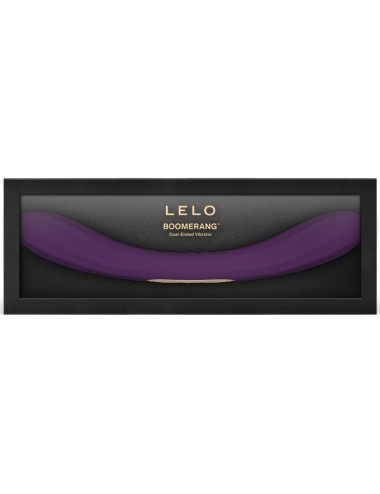 LELO - BOOMERANG VIBRATEUR À DOUBLE EXTRÉMITÉ VIOLET