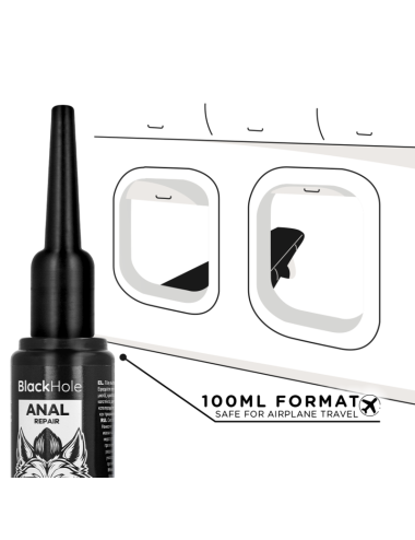 BLACK HOLE - APPLICATEUR DE LUBRIFIANT ANAL TAILLE L 100 ML