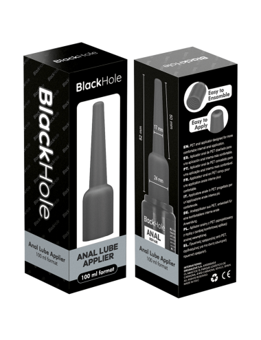 BLACK HOLE - APPLICATEUR DE LUBRIFIANT ANAL TAILLE L 100 ML