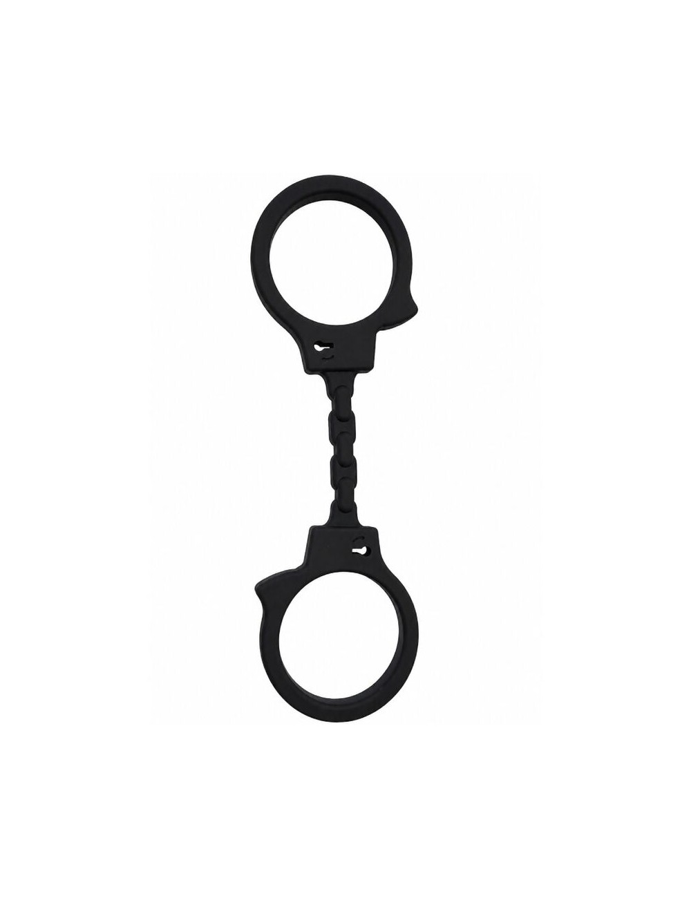 DIABLO PICANTE - MENOTTES EN SILICONE NOIRES