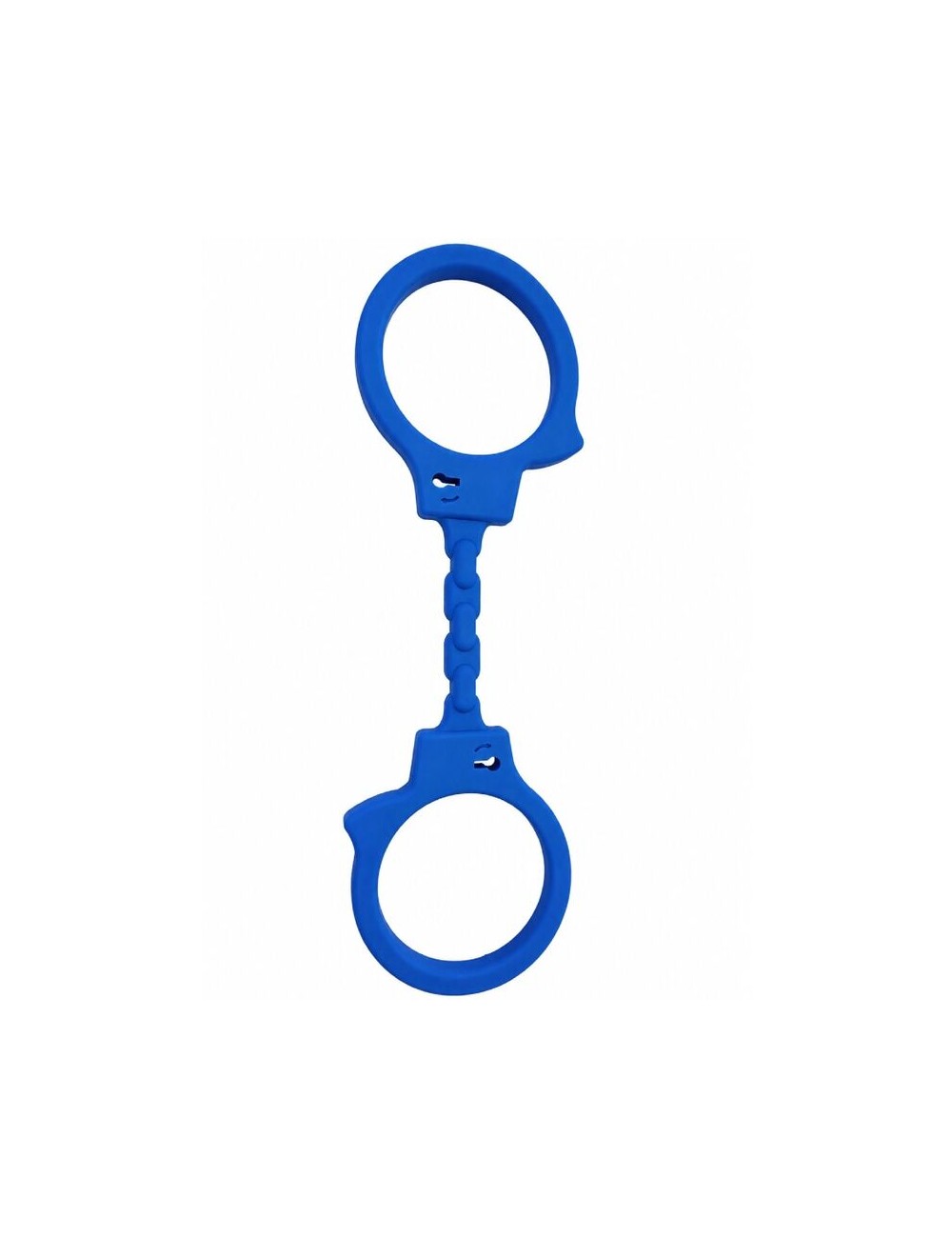 DIABLO PICANTE - MENOTTES EN SILICONE BLEUES