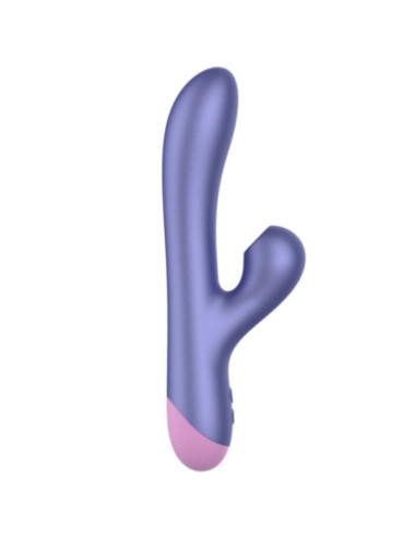 ROMP - PULSE VIBRATEUR DOUBLE POINT G RABBIT BLEU ÉLECTRIQUE