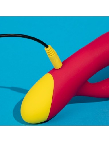 ROMP - JAZZ VIBRATEUR LAPIN RECHARGEABLE ROUGE