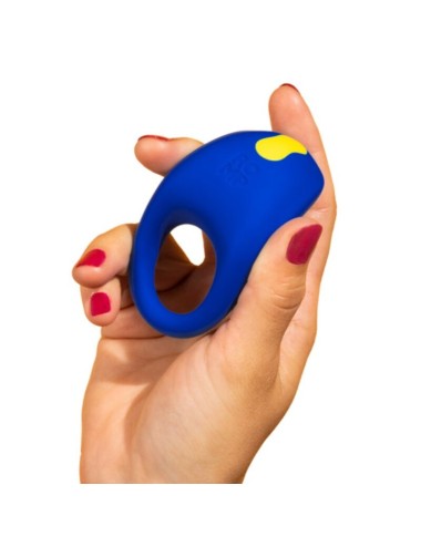 ROMP - JUKE ANNEAU PÉNIS EN SILICONE AVEC VIBRATEUR DE STIMULATION CLITORIALE