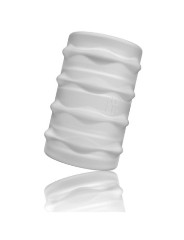 ROMP - MOSH MASTURBATEUR MÂLE TRANSPARENT AVEC GAINE RÉVERSIBLE DE 6 CM