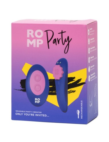 ROMP - Culotte vibrante magnétique en silicone avec télécommande