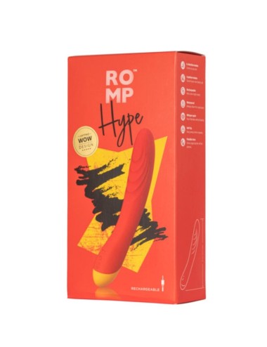 ROMP - HYPE VIBRATEUR MULTIFONCTIONS POINT G ROUGE