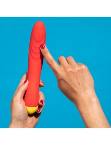 ROMP - HYPE VIBRATEUR MULTIFONCTIONS POINT G ROUGE