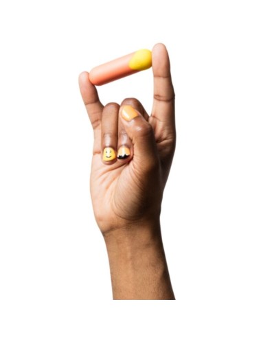 ROMP - RIOT BALLE VIBRANTE MULTIFONCTION ORANGE + JAUNE