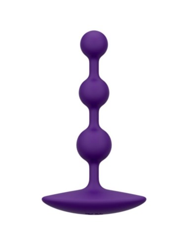 ROMP - AMP PERLES ANALES EN SILICONE FLEXIBLE VIOLETTES 12