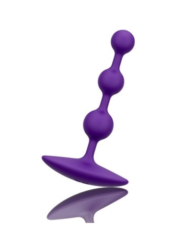 ROMP - AMP PERLES ANALES EN SILICONE FLEXIBLE VIOLETTES 12