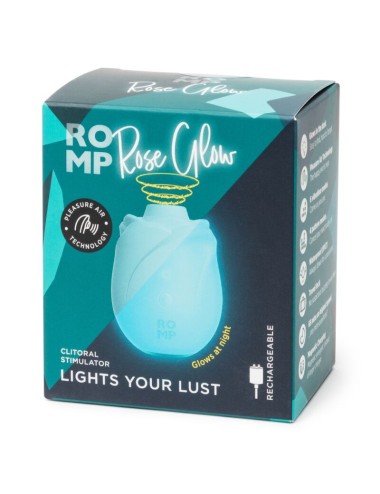 ROMP - ROSE OUTIL DE SUCCION CLITORIDIENNE GLOW PHOSPHORESCENT