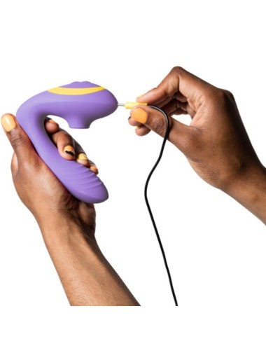 ROMP - REVERB STIMULATEUR DE POINT G ET APPAREIL DE SUCCION CLITORIALE REVERB VIOLETTE