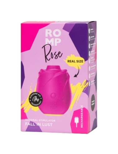 ROMP - ROSE OUTIL DE SUCCION CLITORIDIENNE EN FORME DE ROSE