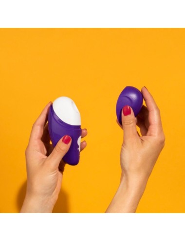 ROMP - FREE STIMULATEUR CLITORIAL GRATUIT AVEC COUVERCLE 10 NIVEAUX RECHARGEABLE VIOLET