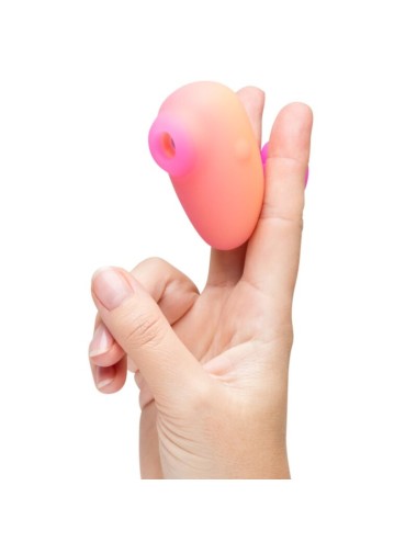 ROMP - KISS VIBRATEUR À DOIGTS RECHARGEABLE À SUCCION CLITORIALE
