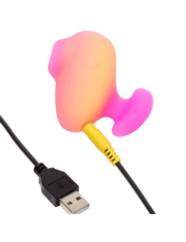 ROMP - KISS VIBRATEUR À DOIGTS RECHARGEABLE À SUCCION CLITORIALE