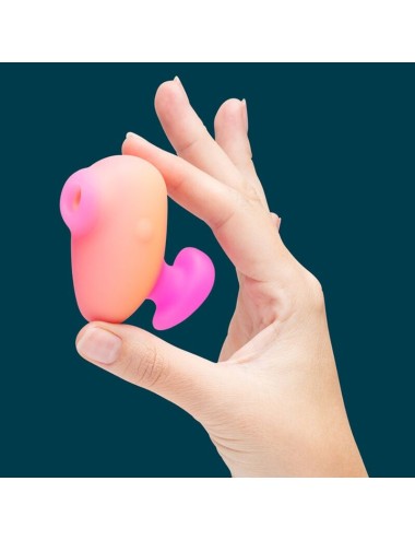 ROMP - KISS VIBRATEUR À DOIGTS RECHARGEABLE À SUCCION CLITORIALE