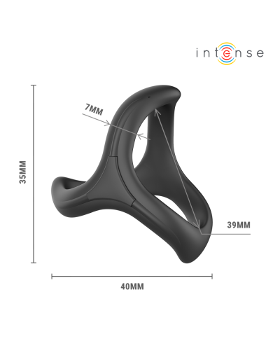 INTENSE - ALFIE ANNEAU PÉNIS TRIPLE RÉGLABLE MODÈLE 6