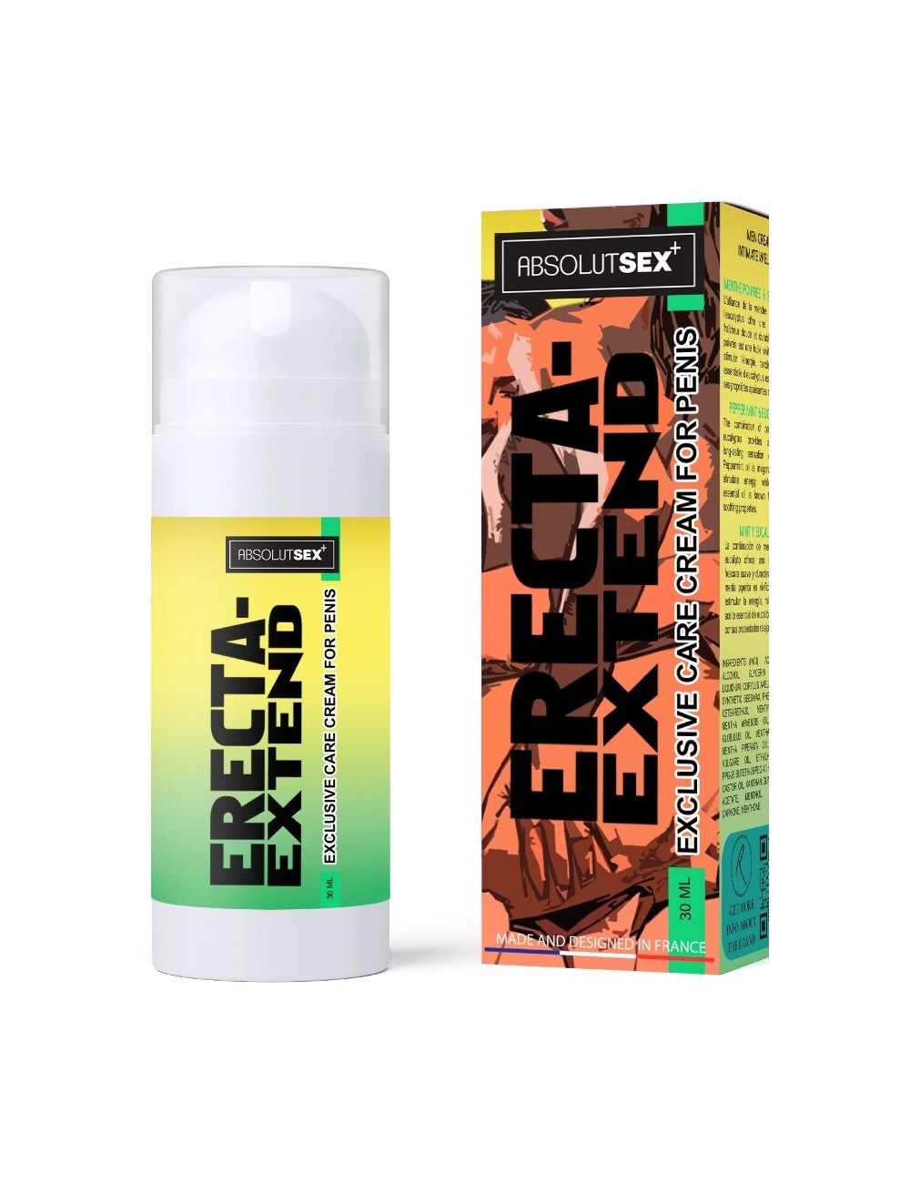 RUF - ERECTA EXTEND CRÈME RETARDANTE ET RAFRAÎCHISSANTE 40ML