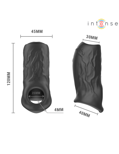 INTENSE - SEAN ANNEAU PÉNIS VIBRANT ET RÉGLABLE MODÈLE 13