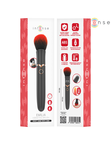 INTENSE - EMILIA BROSSE VIBRANTE CHAUFFANTE 16 CM