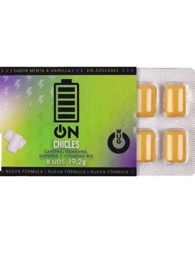 WUG ON - GOMME FONCTIONNELLE À LA CAFÉINE ET AU GUARANA