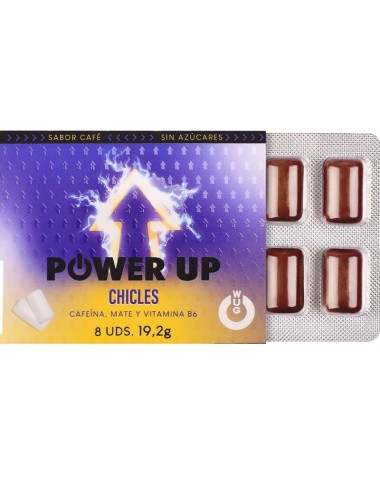 WUG POWER UP – Chewing-gum fonctionnel à la caféine et au café