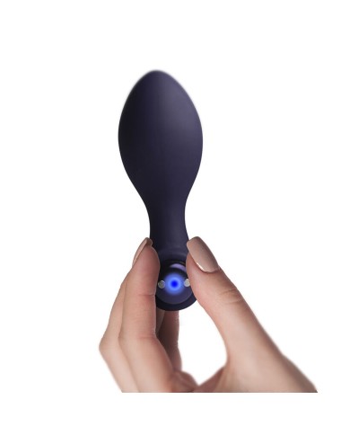 ROCKS-OFF - MINI BAGUETTE RECHARGEABLE 16 FONCTIONS ROSE PIVOINE