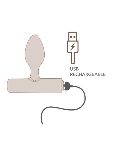 ROCKS-OFF - MINI BAGUETTE RECHARGEABLE 16 FONCTIONS ROSE PIVOINE