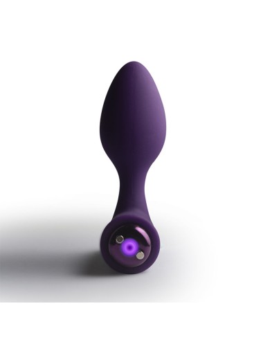 ROCKS-OFF - MINI BAGUETTE RECHARGEABLE 16 FONCTIONS ROSE PIVOINE