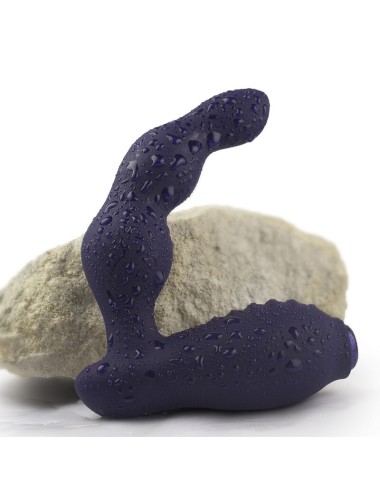 ROCKS-OFF - MINI BAGUETTE RECHARGEABLE 16 FONCTIONS ROSE PIVOINE