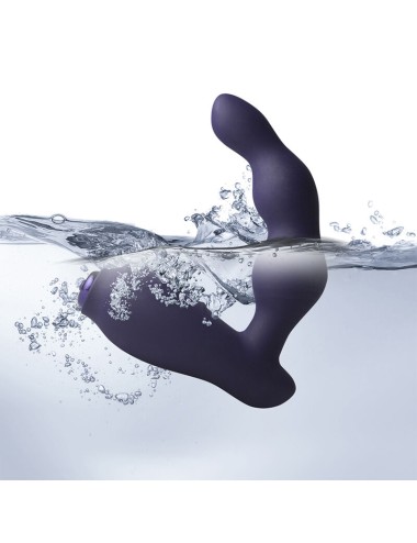 ROCKS-OFF - MINI BAGUETTE RECHARGEABLE 16 FONCTIONS ROSE PIVOINE