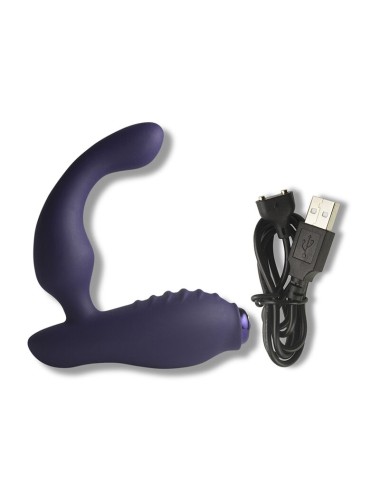 ROCKS-OFF - MINI BAGUETTE RECHARGEABLE 16 FONCTIONS ROSE PIVOINE