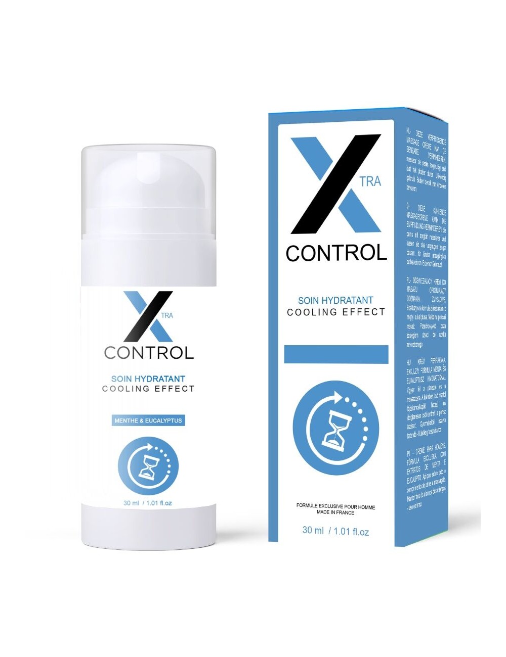 RUF - CRÈME EFFET FROID X CONTROL POUR HOMME 40 ML
