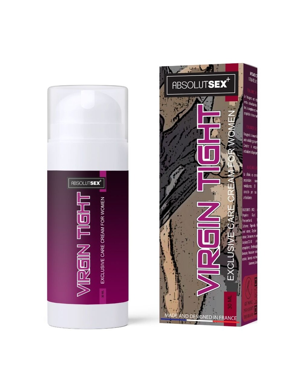 RUF - VIRGIN TIGHT CRÈME RAFFERMISSANTE POUR LE VAGIN 30 ML